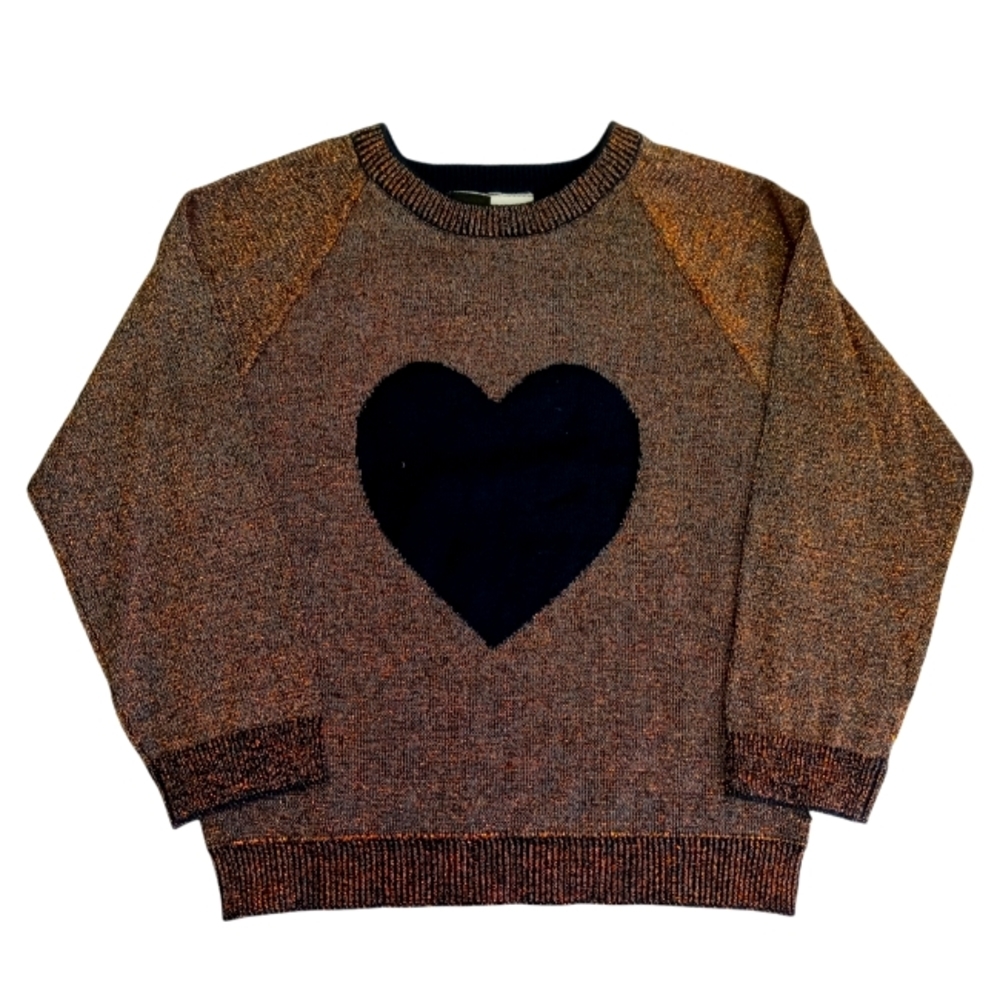 Girl's Molo Heart Sweater Size 92